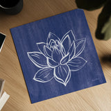 Lotus by Farida Zaman. Shown as a detailed flat fine art print, highlighting archival giclee quality. Available as an archival giclee rolled canvas, fine art paper, or poster print. SKU 64621a.