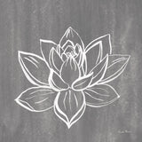 Lotus on Silver by Farida Zaman. SKU 87833a. Archival Giclee Fine art print for wall decor.