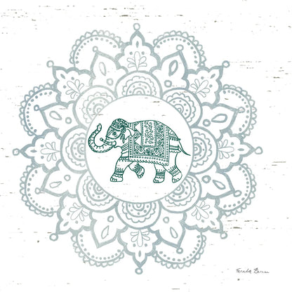 Mandala II by Farida Zaman. SKU 91103a. Archival Giclee Fine art print for wall decor.