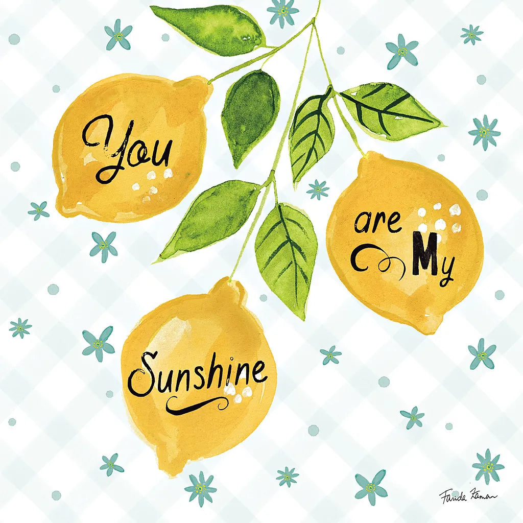 Mellow Yellow V by Farida Zaman. SKU 45905a. Archival Giclee Fine art print for wall decor.