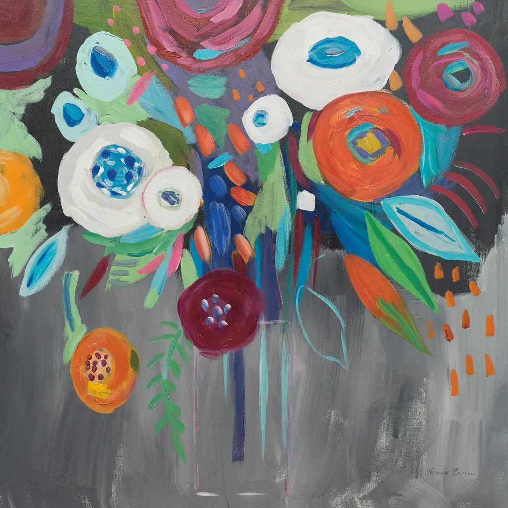 Midnight Magic by Farida Zaman. SKU 32165a. Archival Giclee Fine art print for wall decor.