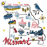 Missouri by Farida Zaman. SKU 87827a. Archival Giclee Fine art print for wall decor.