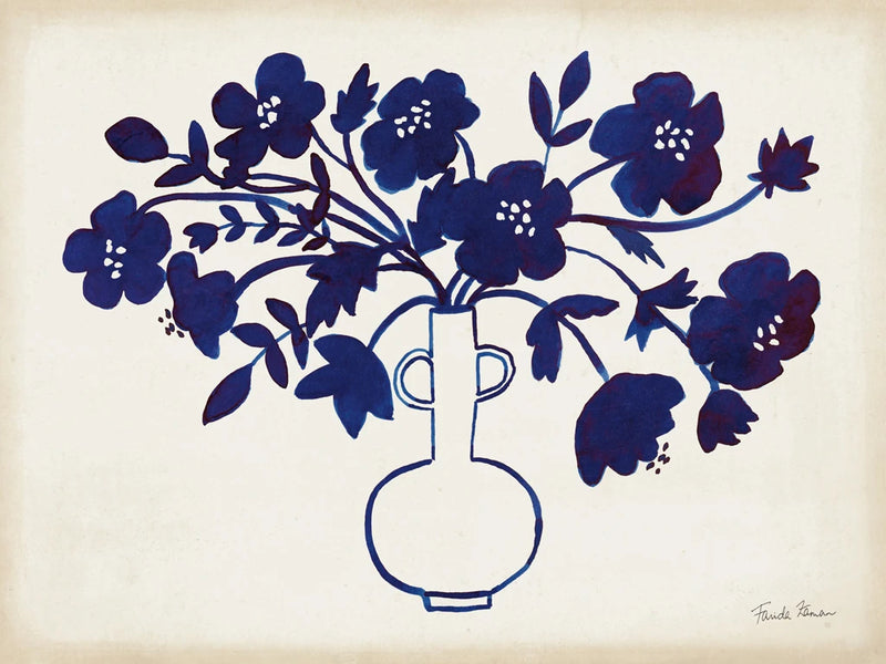 Modern Blue I by Farida Zaman