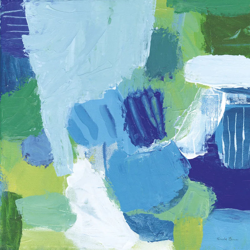 Mountain Reflection I by Farida Zaman. SKU 35416a. Archival Giclee Fine art print for wall decor.
