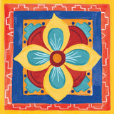 Mucho Caliente VI Bright by Farida Zaman. SKU 79339a. Archival Giclee Fine art print for wall decor.
