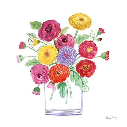 Mums by Farida Zaman. SKU 67309a. Archival Giclee Fine art print for wall decor.