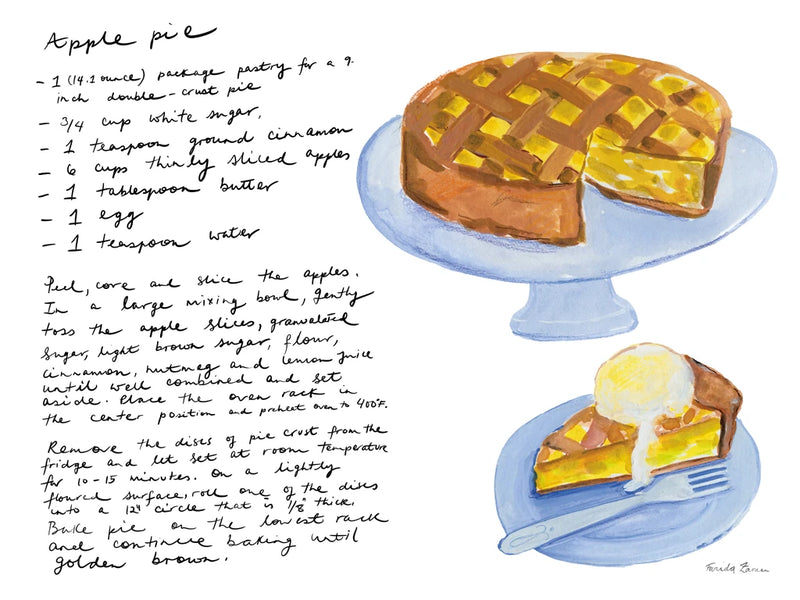 My Apple Pie Recipe by Farida Zaman