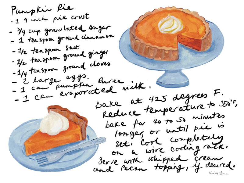 My Pumpkin Pie Recipe by Farida Zaman