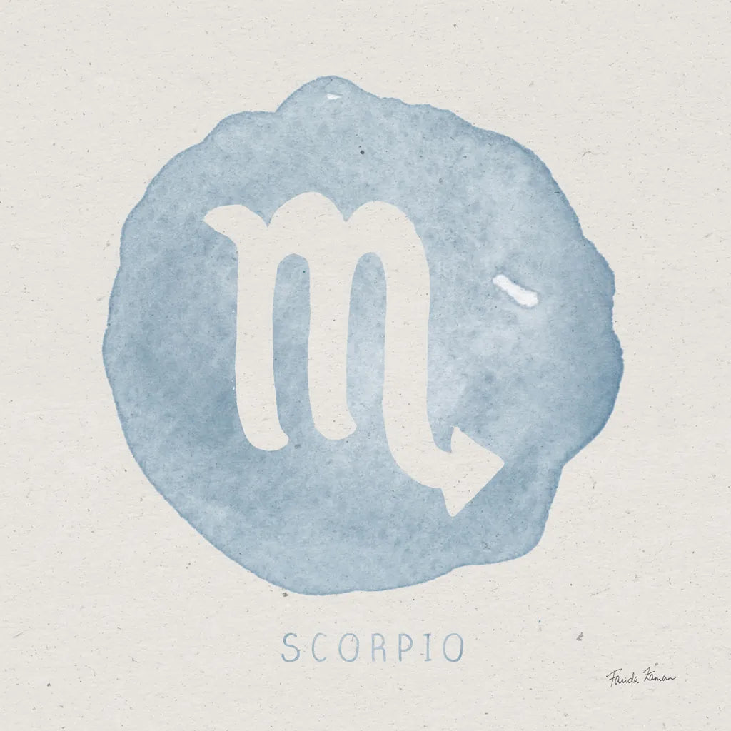 Mystic Zodiac VIII by Farida Zaman. SKU 73787a. Archival Giclee Fine art print for wall decor.