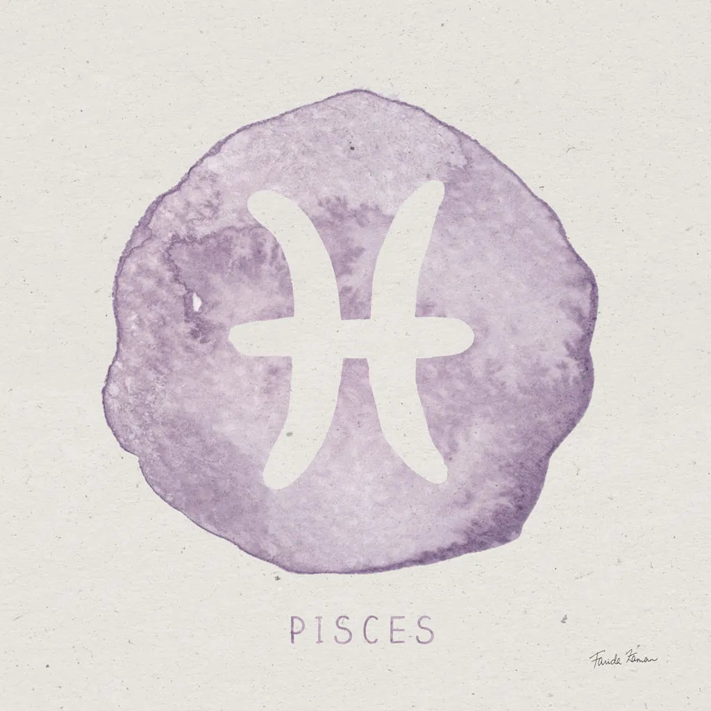 Mystic Zodiac XII by Farida Zaman. SKU 73798a. Archival Giclee Fine art print for wall decor.