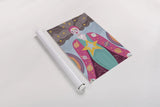 Mystical Woman I by Farida Zaman. shown as a rolled paper print. Available as archival giclee rolled canvas, fine art paper, or poster print. SKU 91863h.