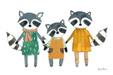 Neighborhood Pals X by Farida Zaman. SKU 51075i. Archival Giclee Fine art print for wall decor.