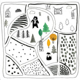 Neighborhood Pals XIII by Farida Zaman. SKU 51078a. Archival Giclee Fine art print for wall decor.