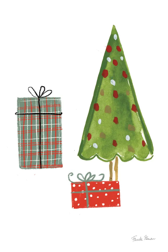 North Pole Pals III by Farida Zaman. SKU 65613h. Archival Giclee Fine art print for wall decor.