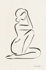 Nude I by Farida Zaman. SKU 86258h. Archival Giclee Fine art print for wall decor.