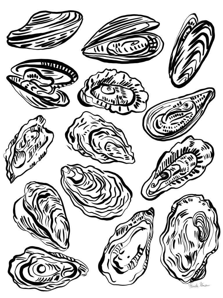 Oysters by Farida Zaman
