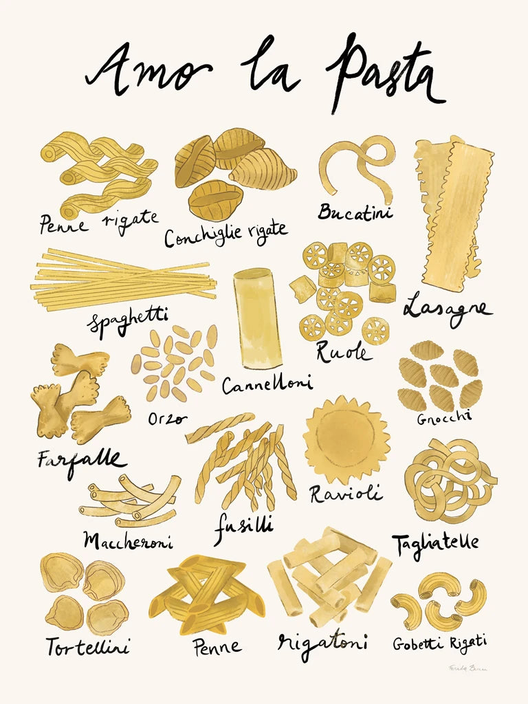 Pasta Italiana I by Farida Zaman