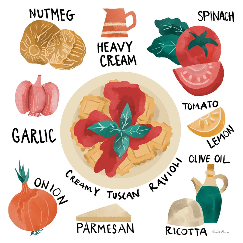 Pasta Italiana XIX by Farida Zaman