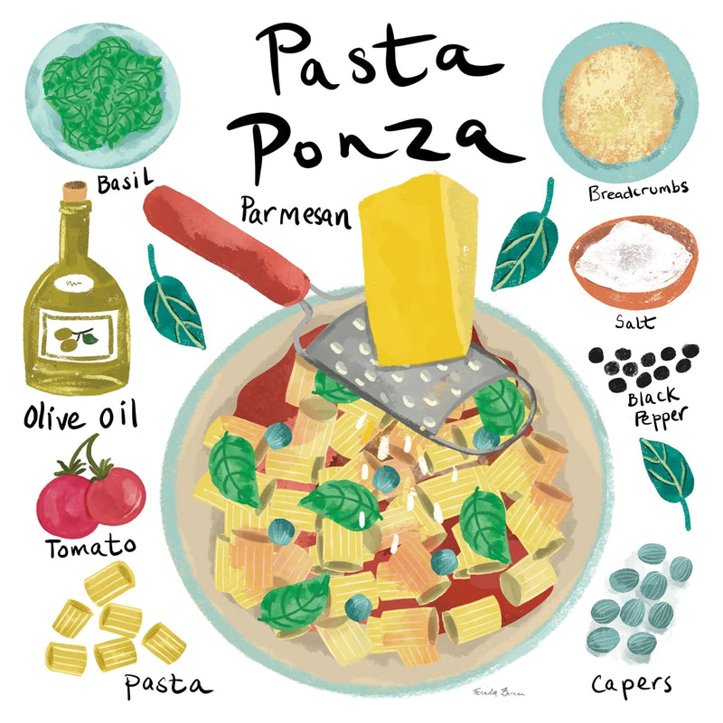 Pasta Italiana XVIII by Farida Zaman