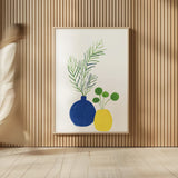 Potted I Crop by Farida Zaman. shown as over sized large wall art. Available as an archival giclee rolled canvas, fine art paper, or poster print. SKU 65388h.