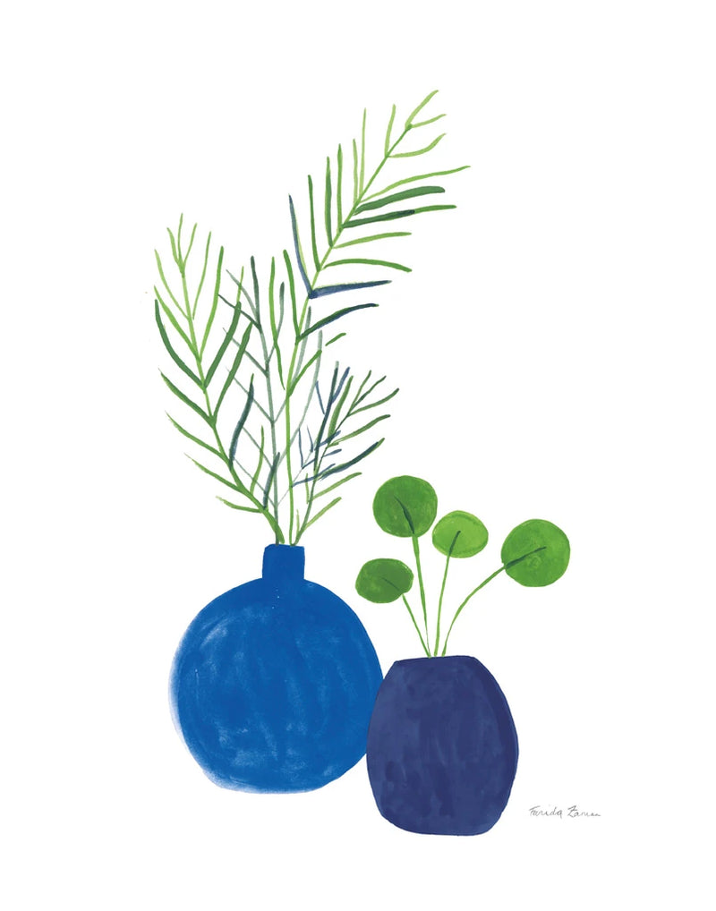 Potted I Indigo by Farida Zaman