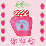 Pretty Jams and Jellies I by Farida Zaman. SKU 47678a. Archival Giclee Fine art print for wall decor.