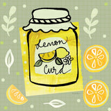 Pretty Jams and Jellies III by Farida Zaman. SKU 47680a. Archival Giclee Fine art print for wall decor.