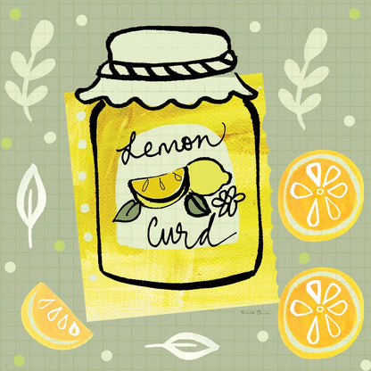 Pretty Jams and Jellies III by Farida Zaman. SKU 47680a. Archival Giclee Fine art print for wall decor.