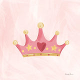 Pretty Princess Crown by Farida Zaman. SKU 90002a. Archival Giclee Fine art print for wall decor.