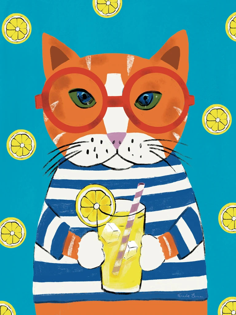 Seasonal Cat I by Farida Zaman