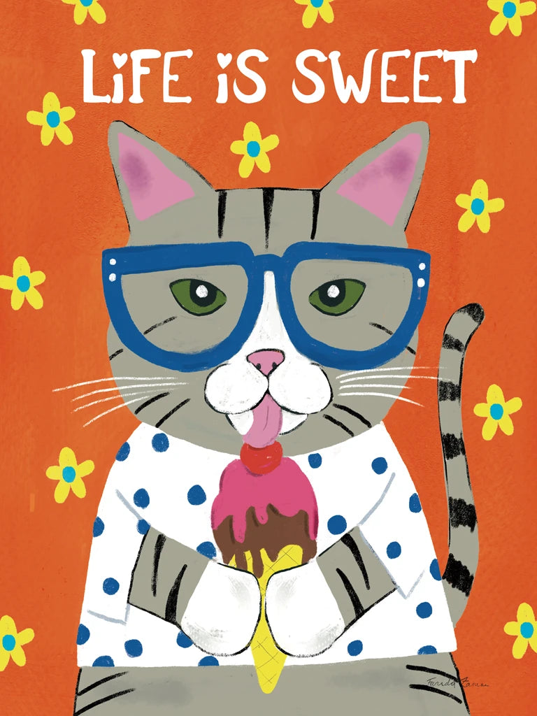 Seasonal Cat III Summer by Farida Zaman
