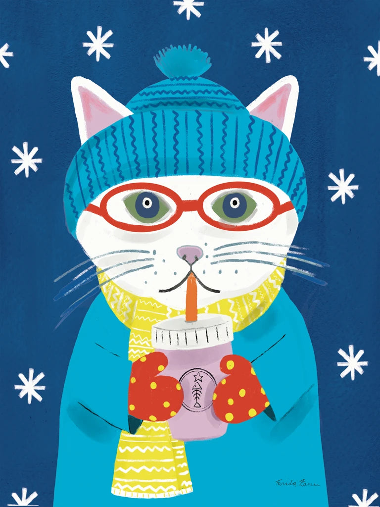 Seasonal Cat IV by Farida Zaman