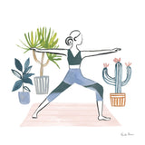 Self Care I by Farida Zaman. SKU 63742a. Archival Giclee Fine art print for wall decor.