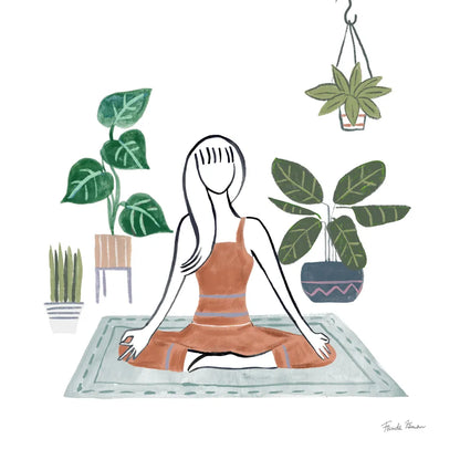 Self Care II by Farida Zaman. SKU 63743a. Archival Giclee Fine art print for wall decor.