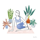 Self Care IV by Farida Zaman. SKU 63745a. Archival Giclee Fine art print for wall decor.