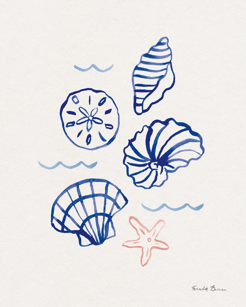 Shore Treasures II by Farida Zaman