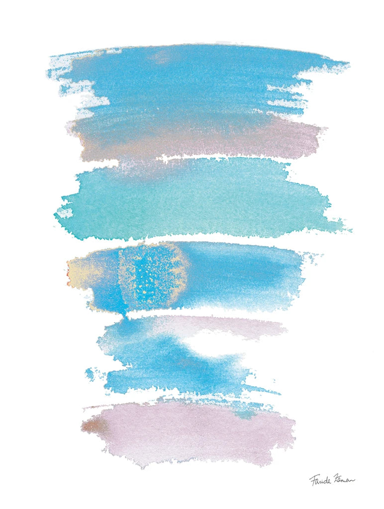 Sideways II Pastel by Farida Zaman