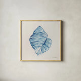 Simple Shore II by Farida Zaman. Shown in a natural wood glass frame for a timeless modern aesthetic. Available as an archival giclee rolled canvas, fine art paper, or poster print. SKU 99250a.
