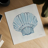 Simple Shore IV by Farida Zaman. Shown as a detailed flat fine art print, highlighting archival giclee quality. Available as an archival giclee rolled canvas, fine art paper, or poster print. SKU 99252a.