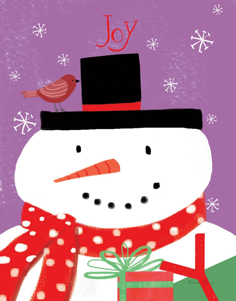Snowman and Penguin Friends IV by Farida Zaman