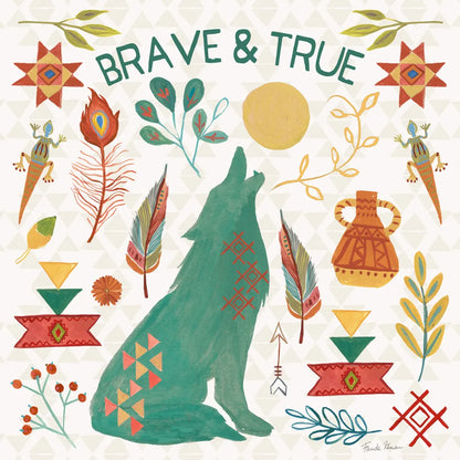 Southwest Vibes II by Farida Zaman. SKU 64512a. Archival Giclee Fine art print for wall decor.