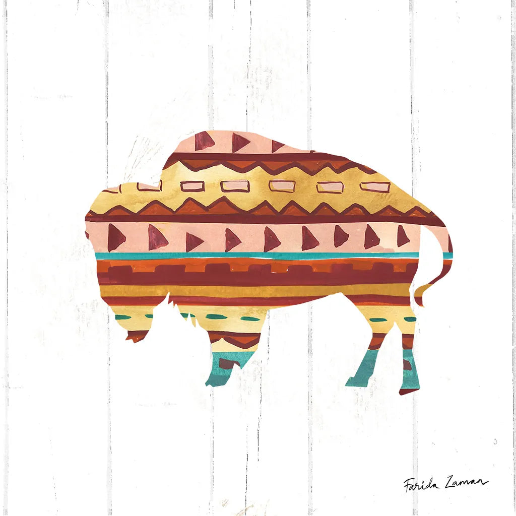 Southwestern Vibes II by Farida Zaman. SKU 36361a. Archival Giclee Fine art print for wall decor.