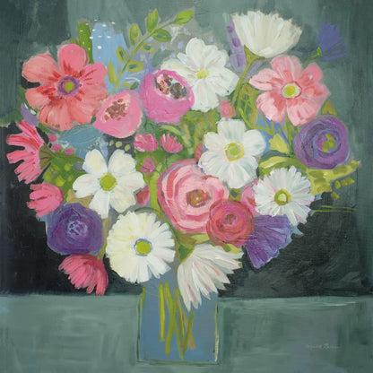 Special Bouquet by Farida Zaman. SKU 46818a. Archival Giclee Fine art print for wall decor.