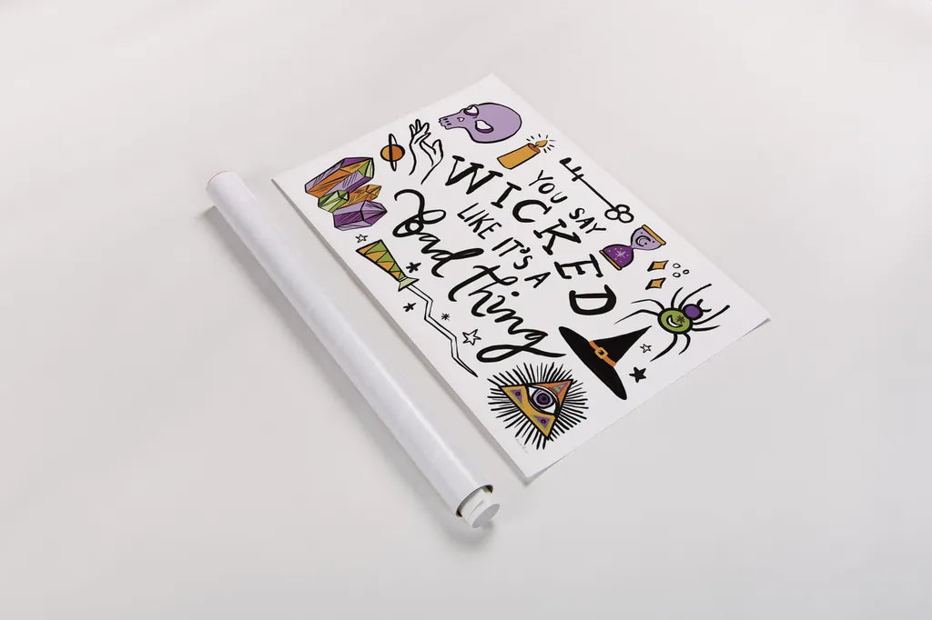 Spell Bound I by Farida Zaman. shown as a rolled paper print. Available as archival giclee rolled canvas, fine art paper, or poster print. SKU 70174i.