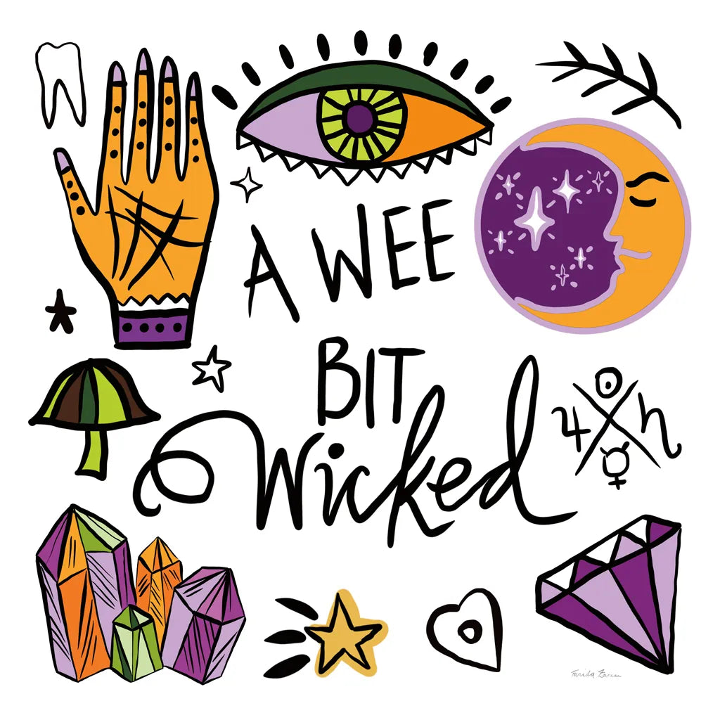 Spell Bound V by Farida Zaman. SKU 70178a. Archival Giclee Fine art print for wall decor.