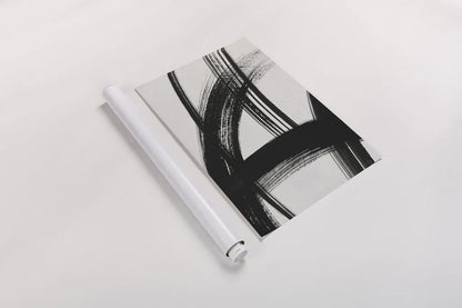 Spontaneous II Crop by Farida Zaman. shown as a rolled paper print. Available as archival giclee rolled canvas, fine art paper, or poster print. SKU 47654h.