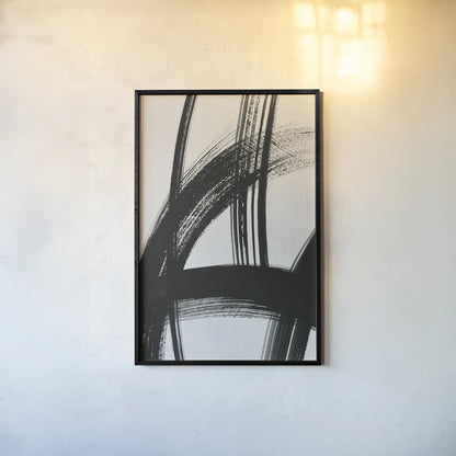 Spontaneous II Crop by Farida Zaman. shown as a paper print in a black flame. Available as a archival giclee rolled canvas, fine art paper, or poster print. SKU 47654h.