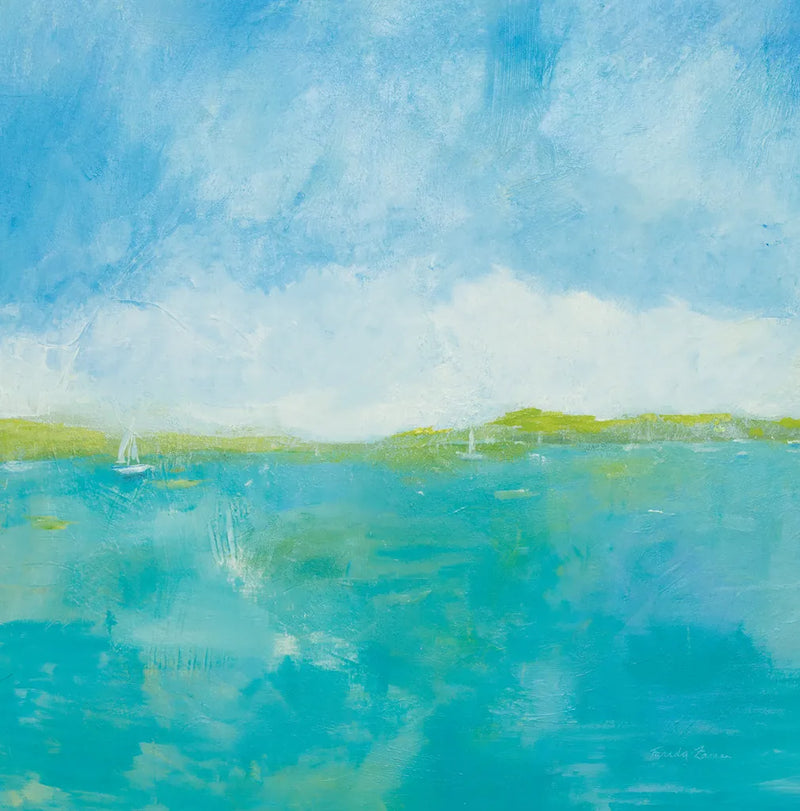 Sunny Day by Farida Zaman. SKU 46819a. Archival Giclee Fine art print for wall decor.