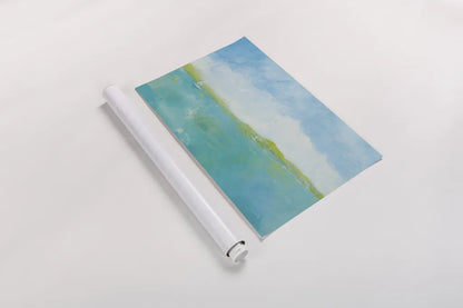 Sunny Day Crop by Farida Zaman. shown as a rolled paper print. Available as archival giclee rolled canvas, fine art paper, or poster print. SKU 46819i.