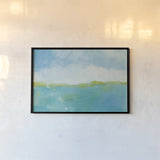 Sunny Day Crop by Farida Zaman. shown as a paper print in a black flame. Available as a archival giclee rolled canvas, fine art paper, or poster print. SKU 46819i.